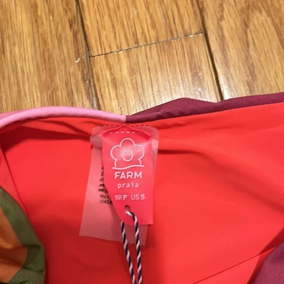 NWT Farm x Anthropologie Geometric High-Waisted Bikini Bottoms - Picture 8 of 11